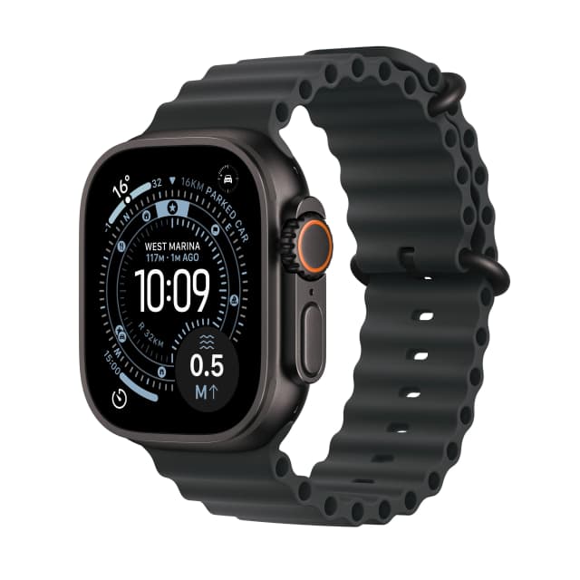 Apple Watch Ultra 3 GPS + Cellular 49mm Black Titanium Case - Like New (A+)