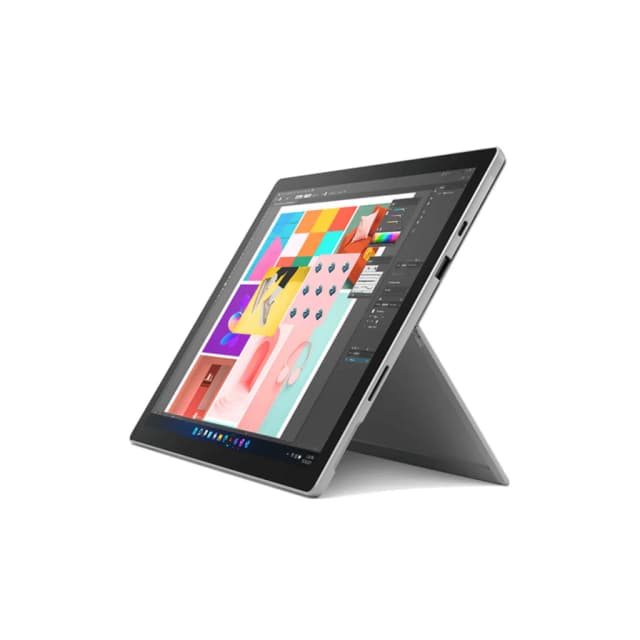 Microsoft Surface Pro 5 1796 12-inch Touchscreen Intel Core i7 2.5GHz 256GB 8GB Silver - Very Good (B+)